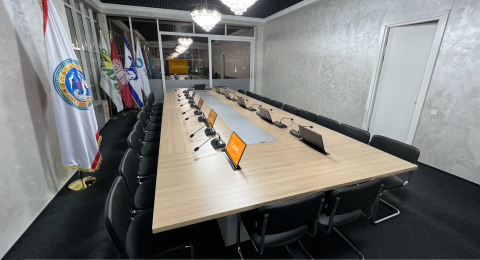 Оснащение конференц-зала - Маслихат г. Алматы